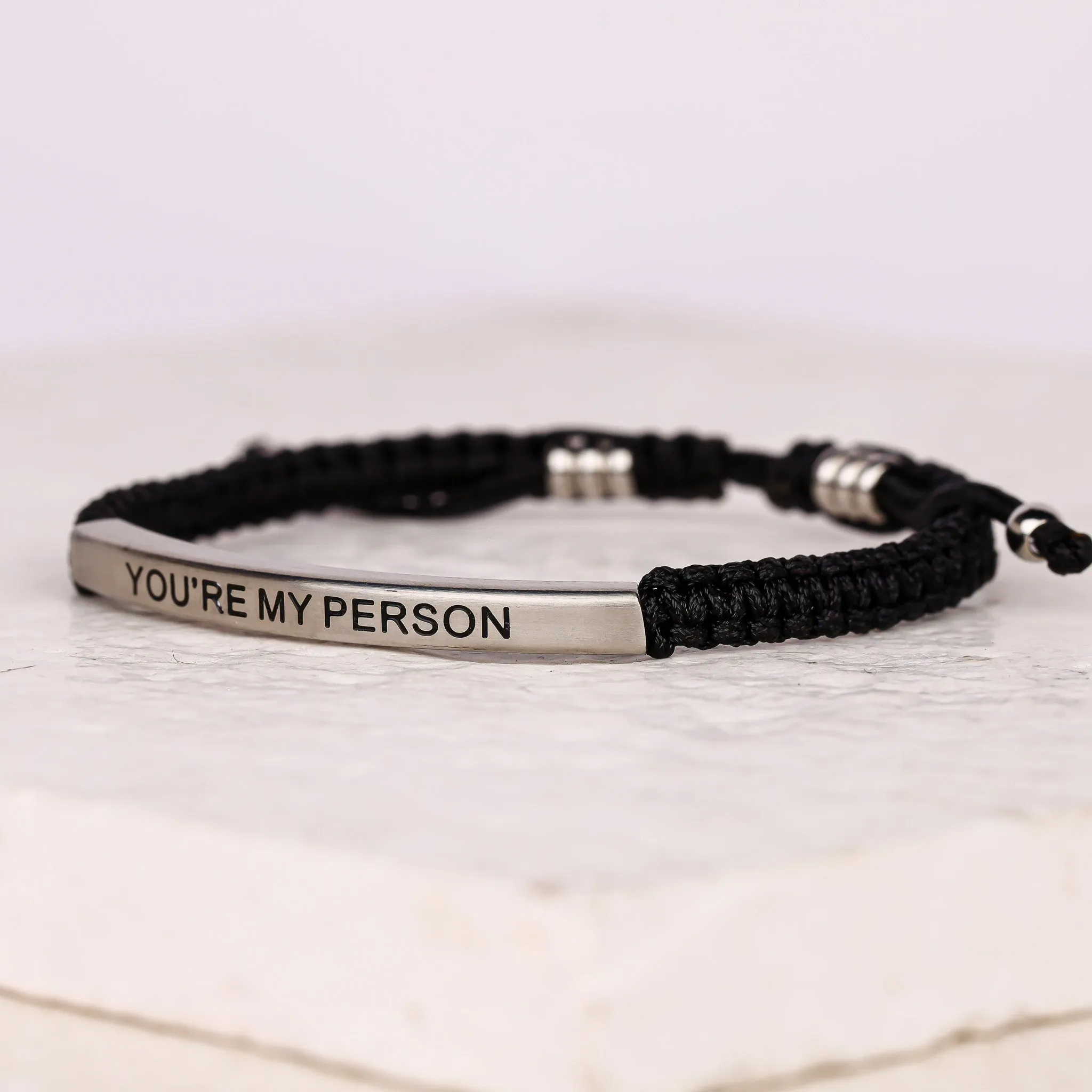 YOU'RE MY PERSON ROPE BRACELET